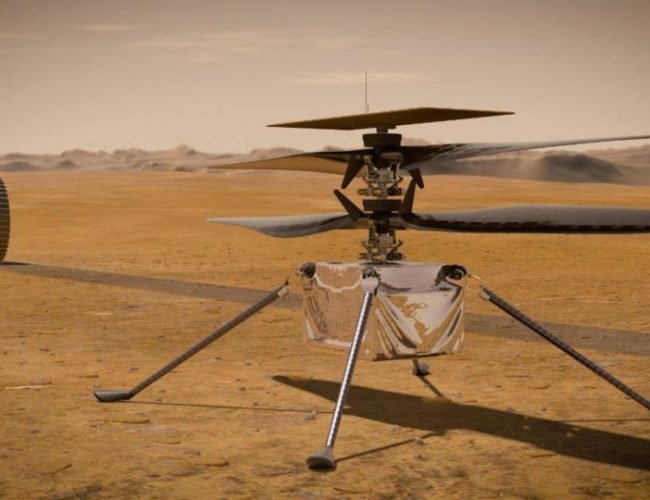 Ingenuity helicopter phones home from Mars