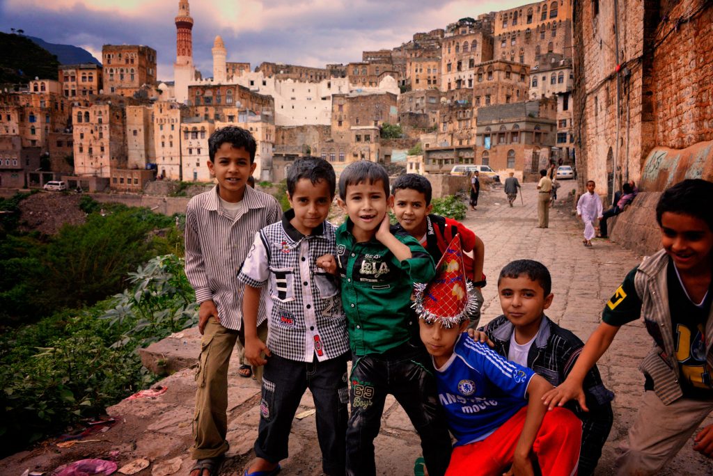 Boys in Jibla Yemen 14159835344