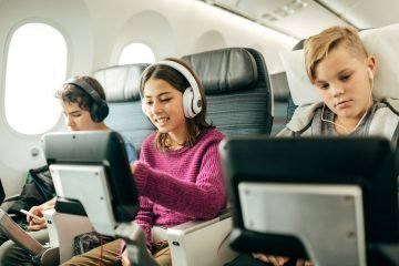 Tips For Surviving Plane Travel with Kids
