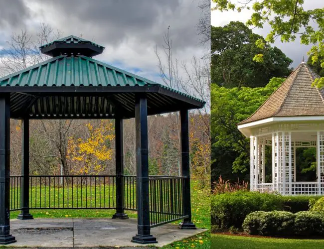 Add Gazebos to your Elegance garden