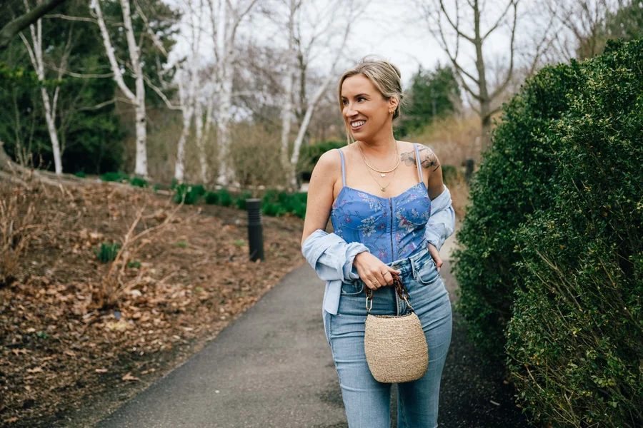 How to Style a Corset Top with Jeans