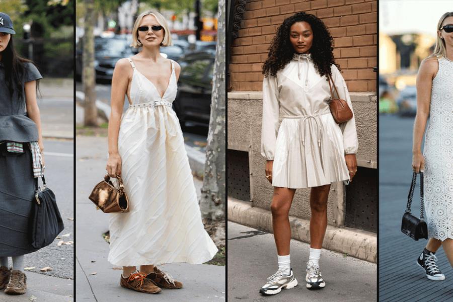 White Sneakers Outfit Ideas